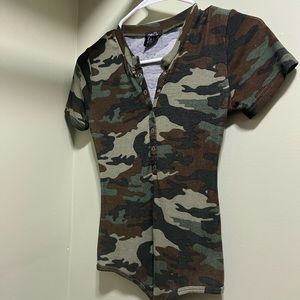 Camo Bodysuit